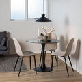 Celia Dining Chair in Beige Set of 4 - image 4