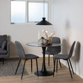 Celia Dining Chair in Light Grey Set of 4 - image 5