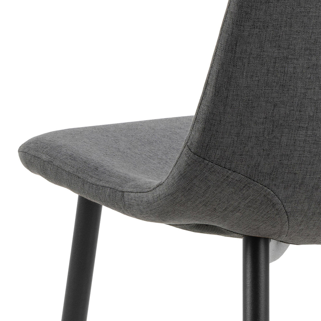 Celia Dining Chair in Light Grey Set of 4 - image 8
