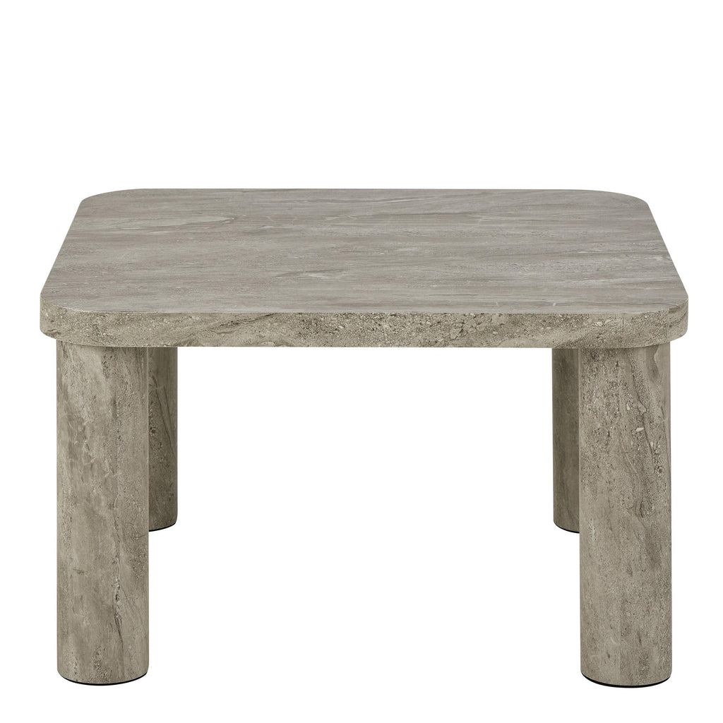 Solano Square Coffee Table in Grey 60 x 60 cm - image 2