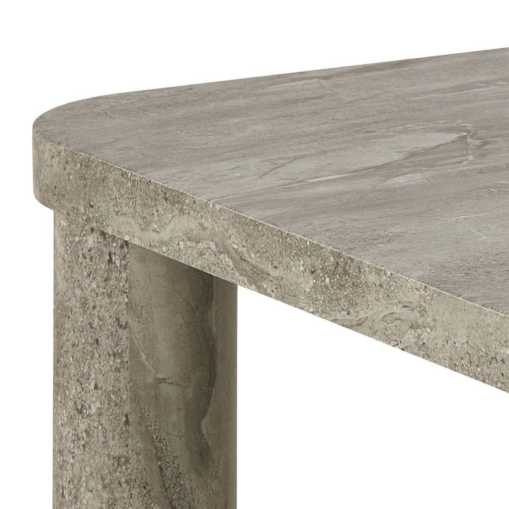 Solano Square Coffee Table in Grey 60 x 60 cm - image 6