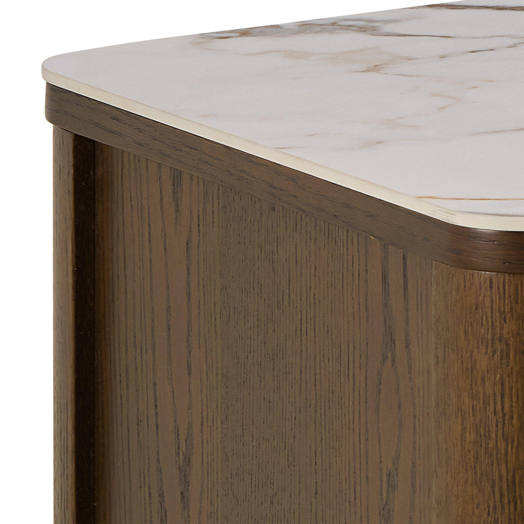 Southampton TV Unit 2 Doors 1 Shelf in Ceramic Cream - image 7