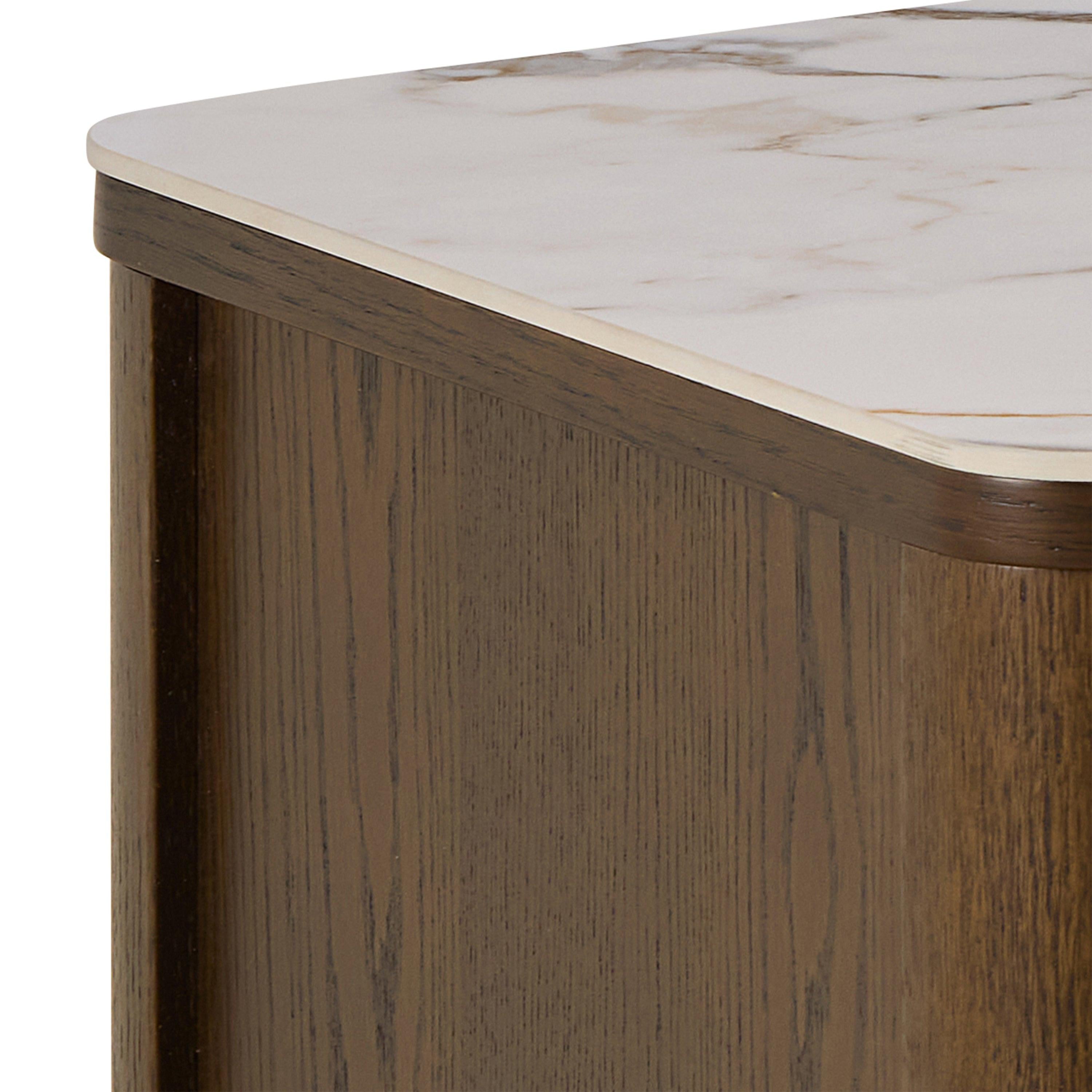 Southampton TV Unit 2 Doors 1 Shelf in Ceramic Cream - image 7
