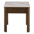 Southampton Square Side Table 1 Drawer in Cream Ceramic - image 3