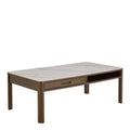 Southampton Rectangular Coffee Table 1 Drawer 1 Shelf in Cream Ceramic