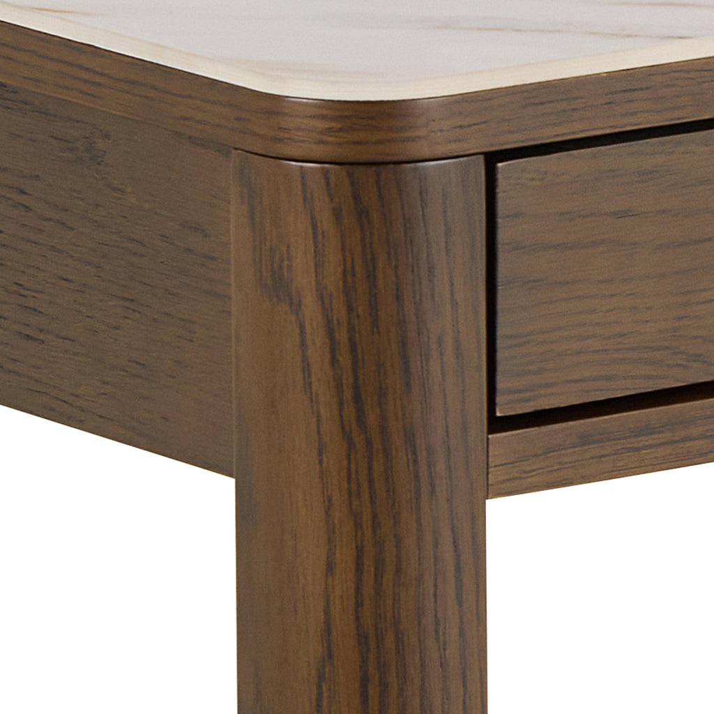 Southampton Rectangular Coffee Table 1 Drawer 1 Shelf in Cream Ceramic - image 9