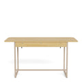 Darlington Console Table with 2 Open Shelves and Oak Top - image 4