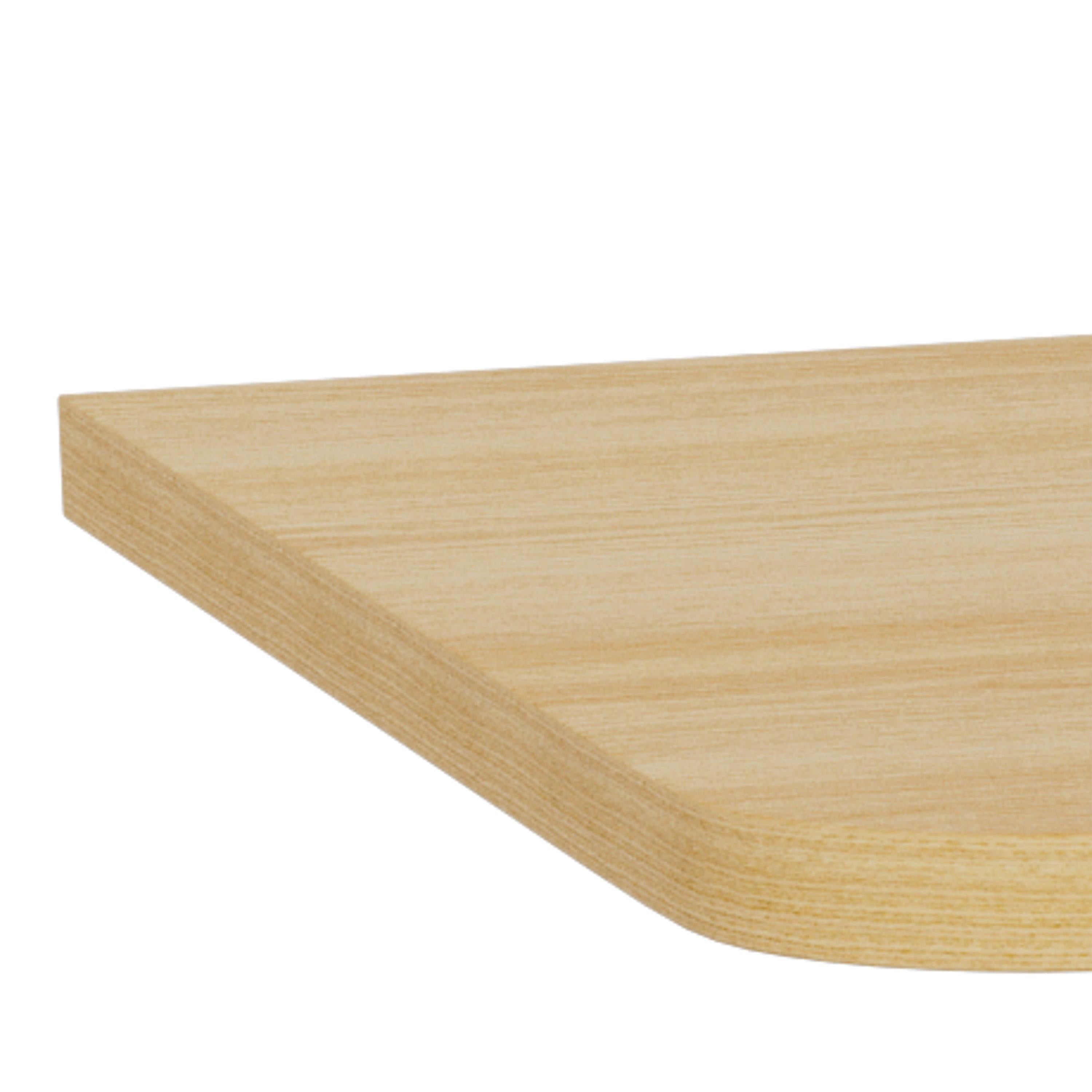 Darlington Console Table with 2 Open Shelves and Oak Top - image 6