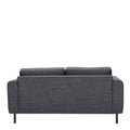 Omaha 2 Seater Sofa in Dark Grey and Basel Fabric - image 4