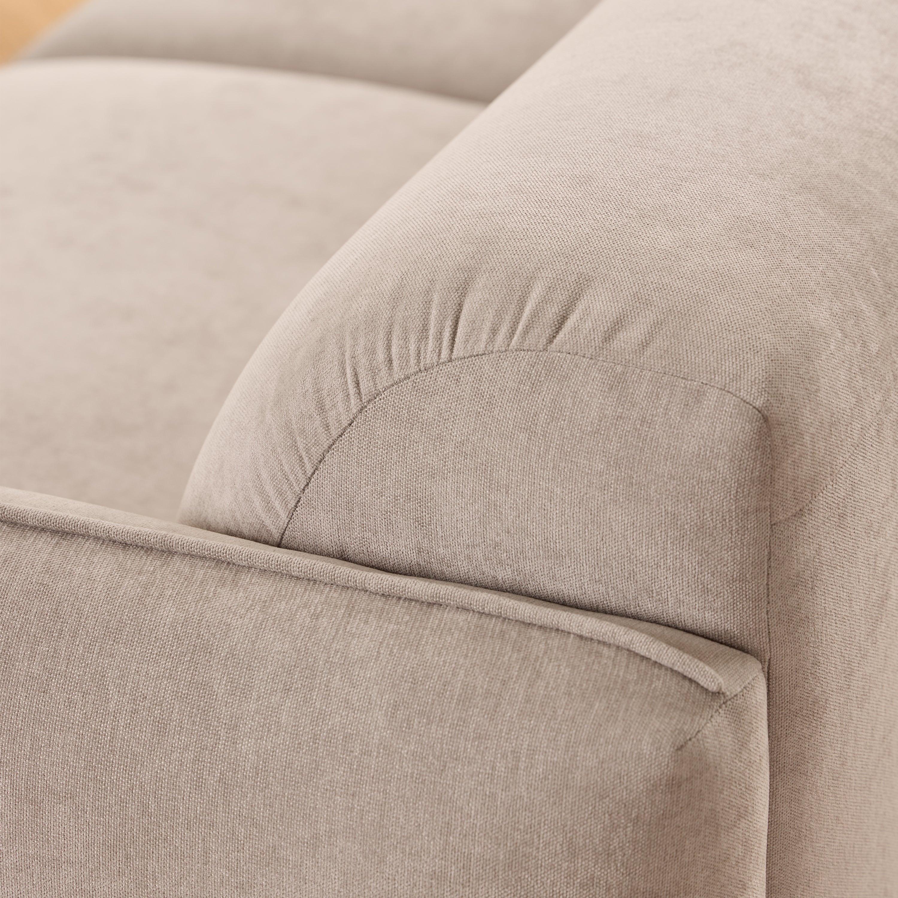 Westham Set of 2 x 2.5 Seater Sofas in Fay Beige Fabric - image 8