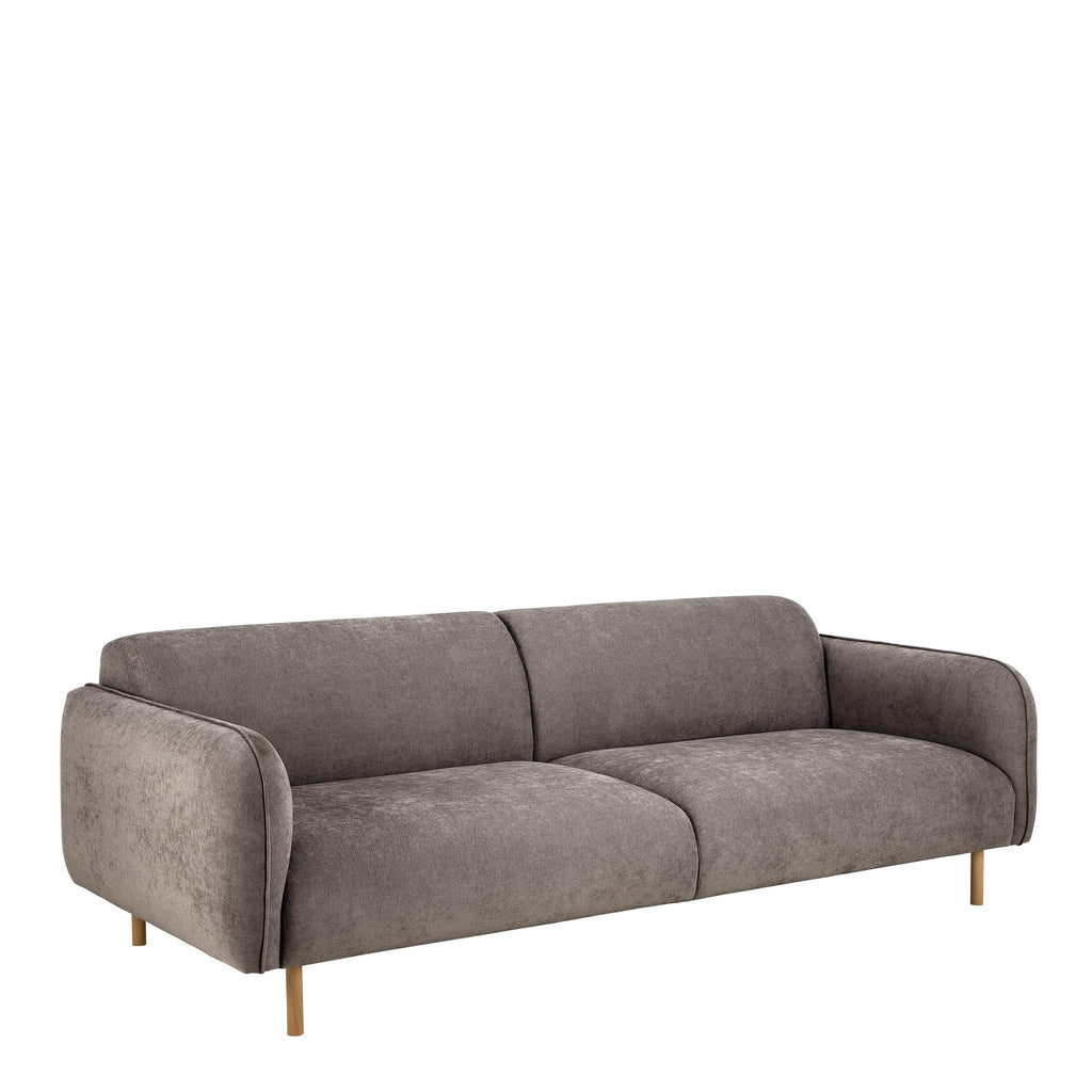 Westham Set of 2 x 3 Seater Sofas in Fay Dusty Brown Fabric - image 2