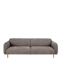 Westham 3 Seater Sofa in Fay Dusty Brown Fabric - image 2
