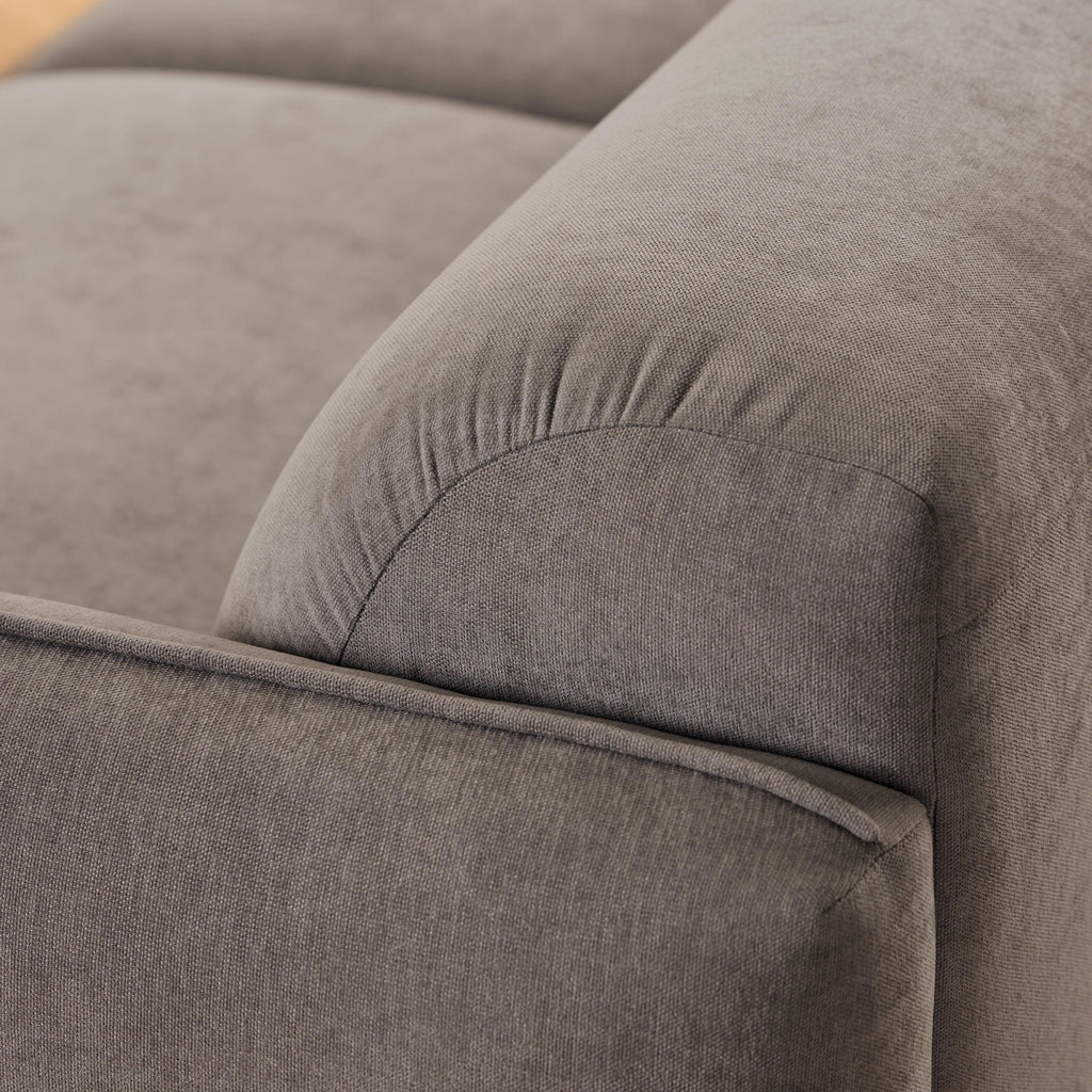 Westham 3 Seater Sofa in Fay Dusty Brown Fabric - image 7