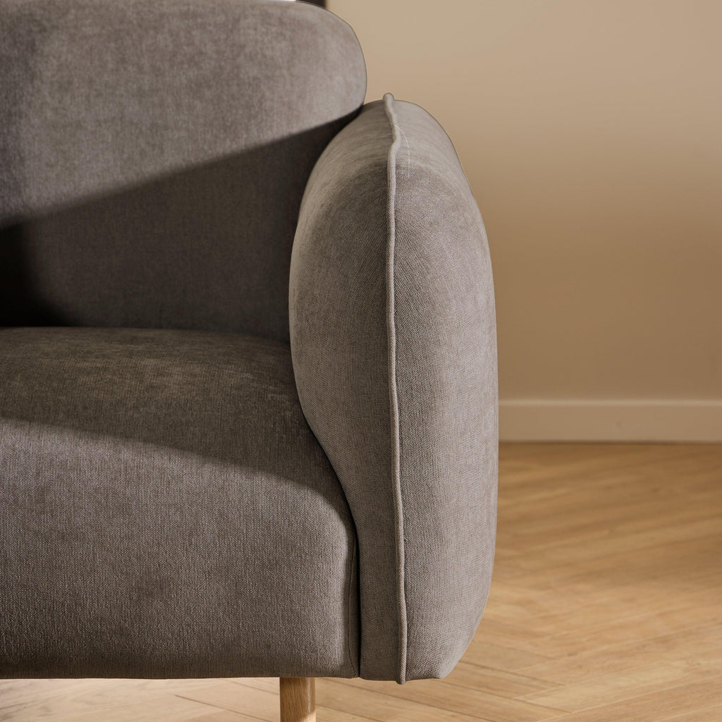 Westham 3 Seater Sofa in Fay Dusty Brown Fabric - image 8