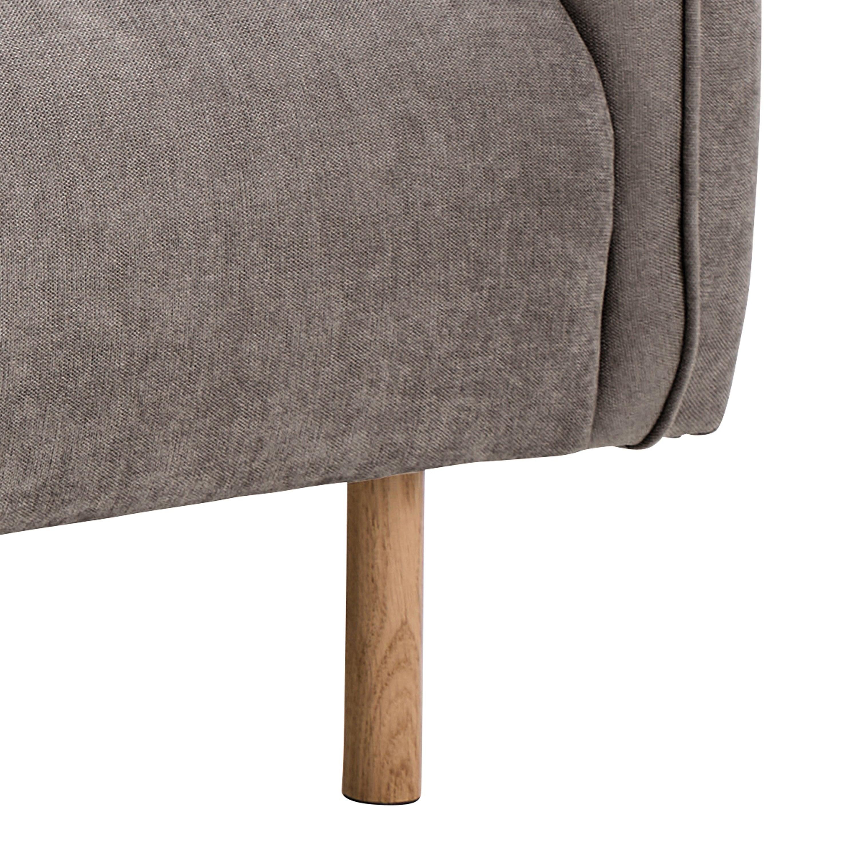Westham Set of 2 x2.5 Seater Sofas in Fay Dusty Brown Fabric - image 13
