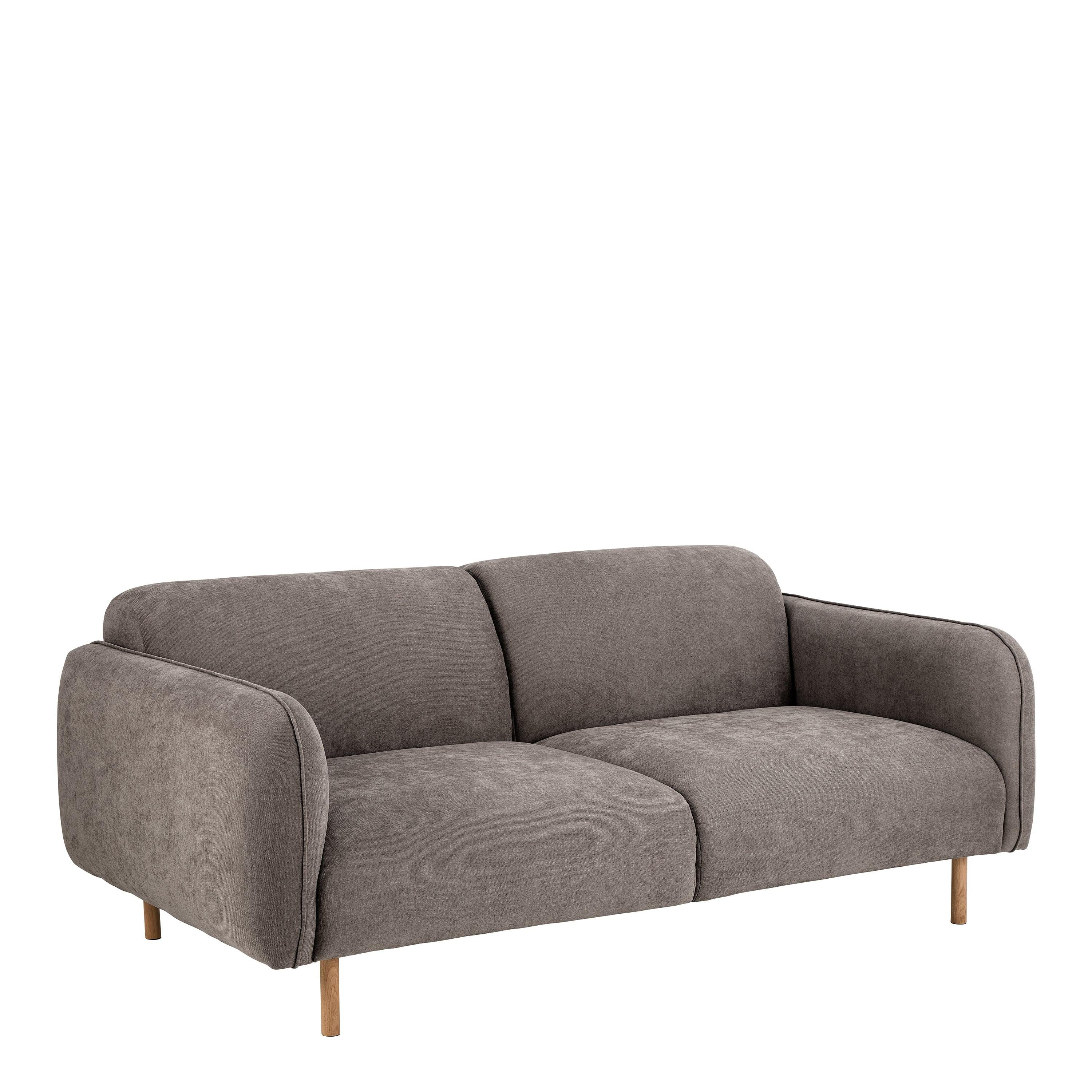 Westham Set of 2 x2.5 Seater Sofas in Fay Dusty Brown Fabric - image 2
