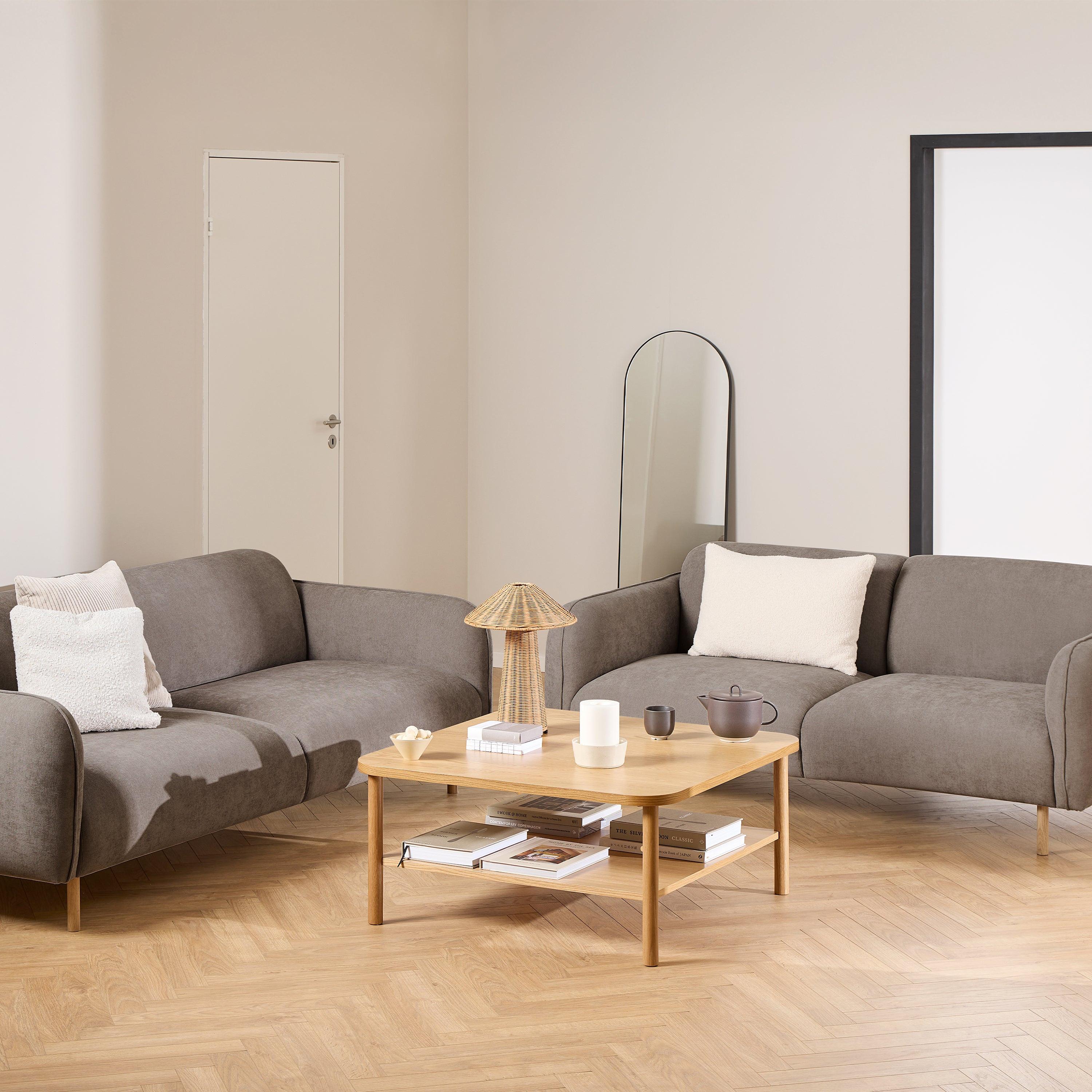 Westham 2.5 Seater Sofa in Dusty Brown Fabric - image 5