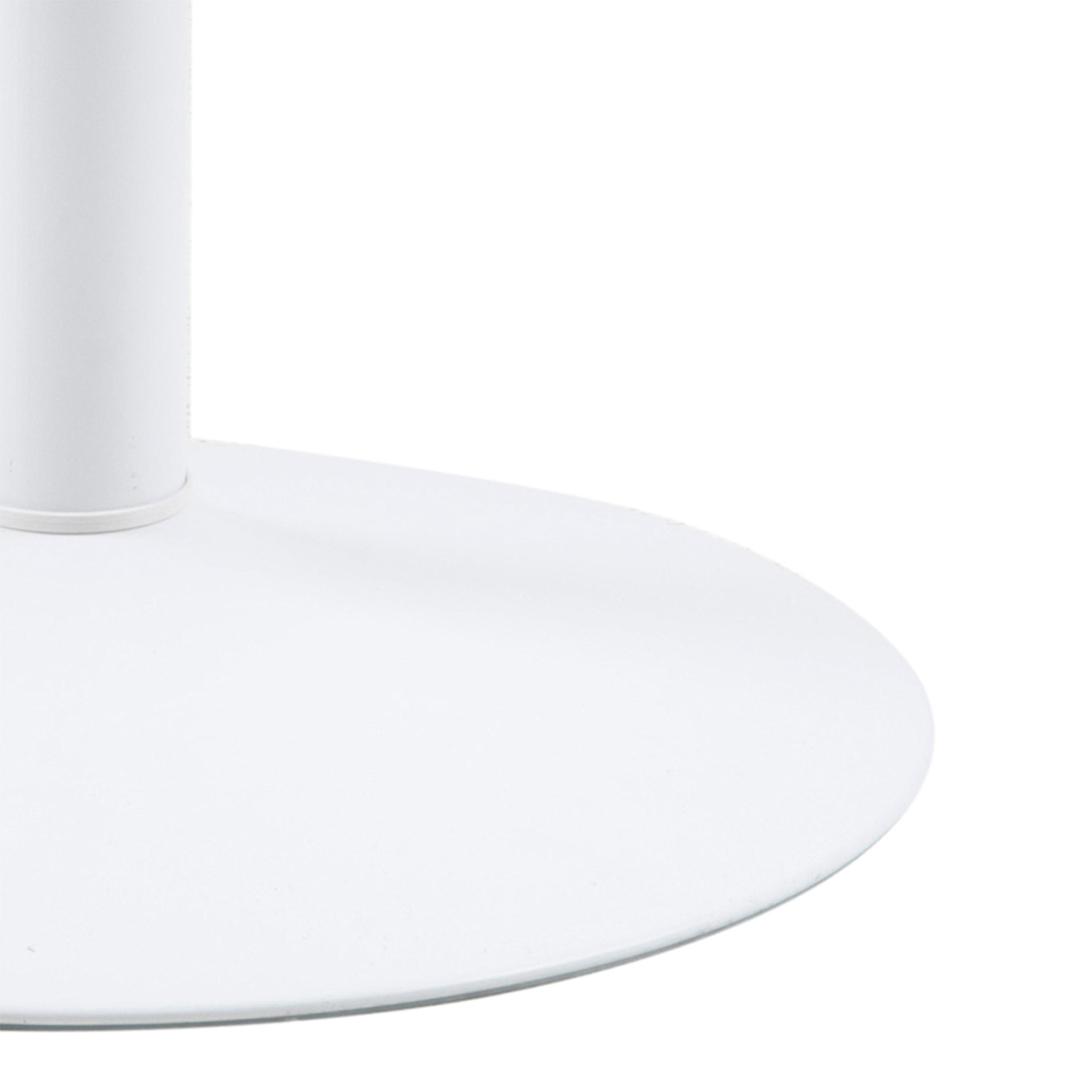 Ibiza Round Dining Table with White Top and White Base - image 6