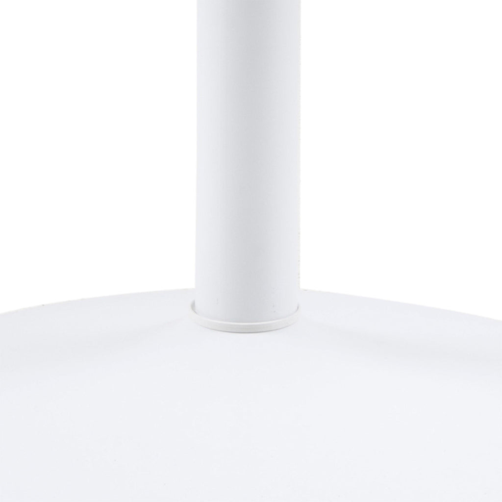 Ibiza Round Dining Table with White Top and White Base - image 7