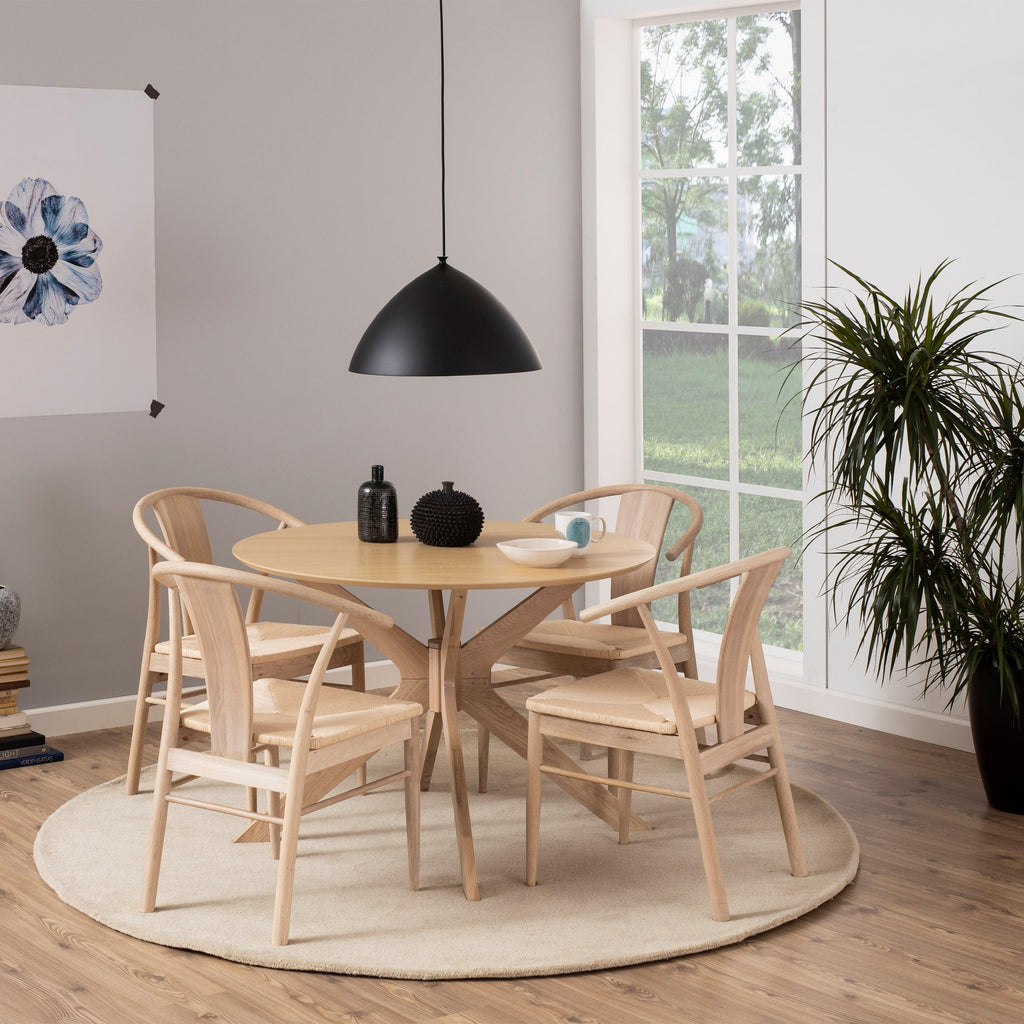I_Duncan Round Dining Table in White Oak - image 5