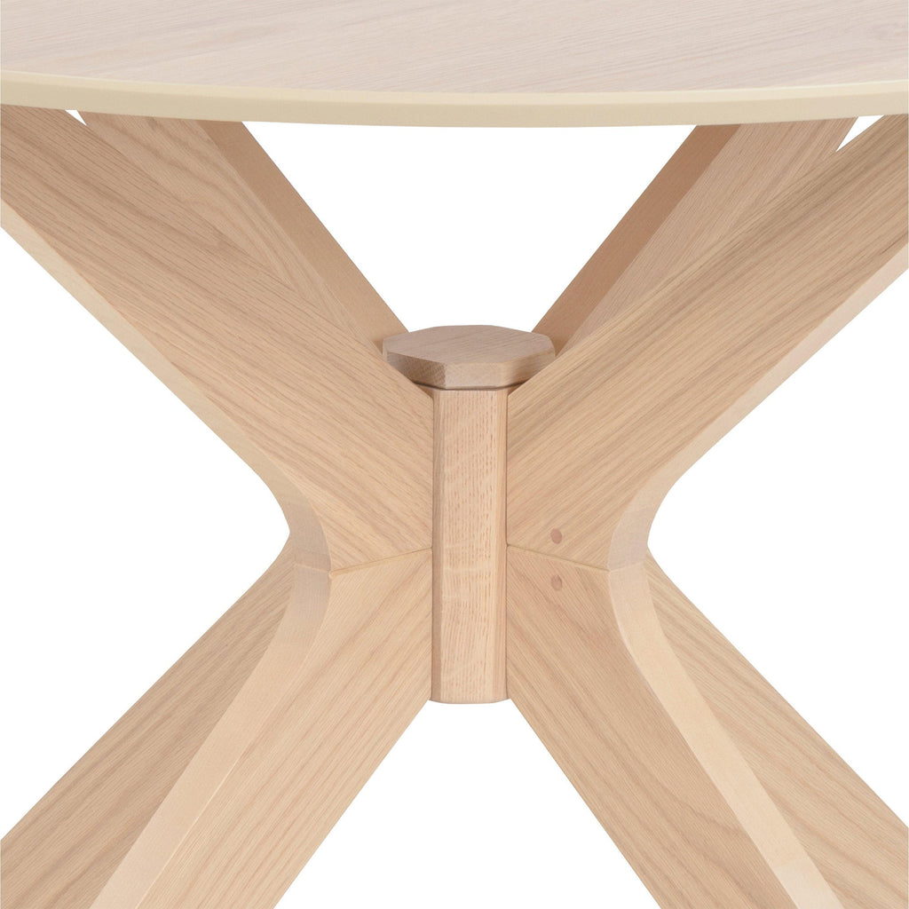 I_Duncan Round Dining Table in White Oak - image 9