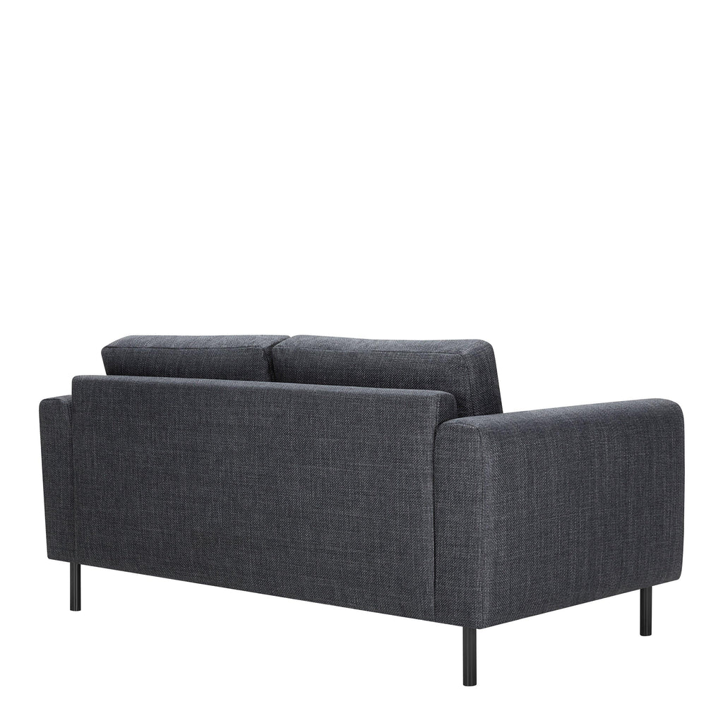 Omaha 2 + 3 Seater Sofa set in Basel Dark Grey Fabric - image 4