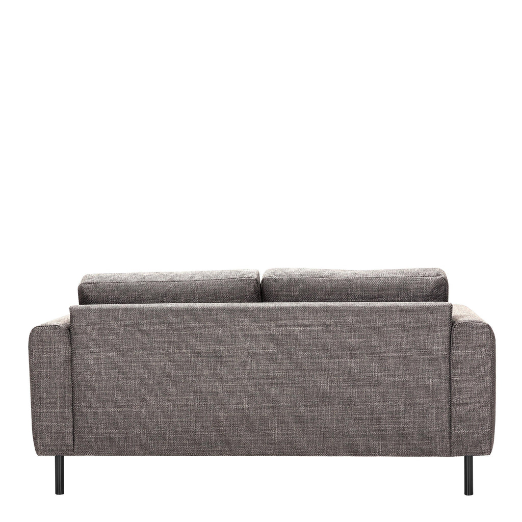 Omaha 2 + 3 Seater Sofa set in Basel Light Grey Brown Fabric - image 5