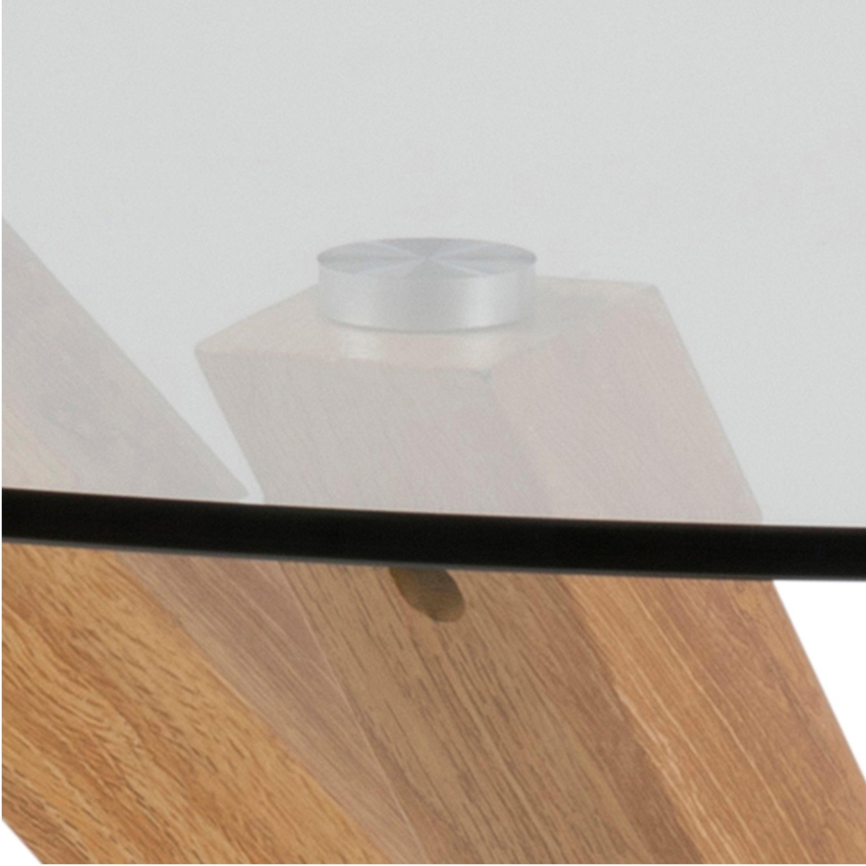 Heaven Round Dining Table with Glass Top 119x75.5cm - image 8