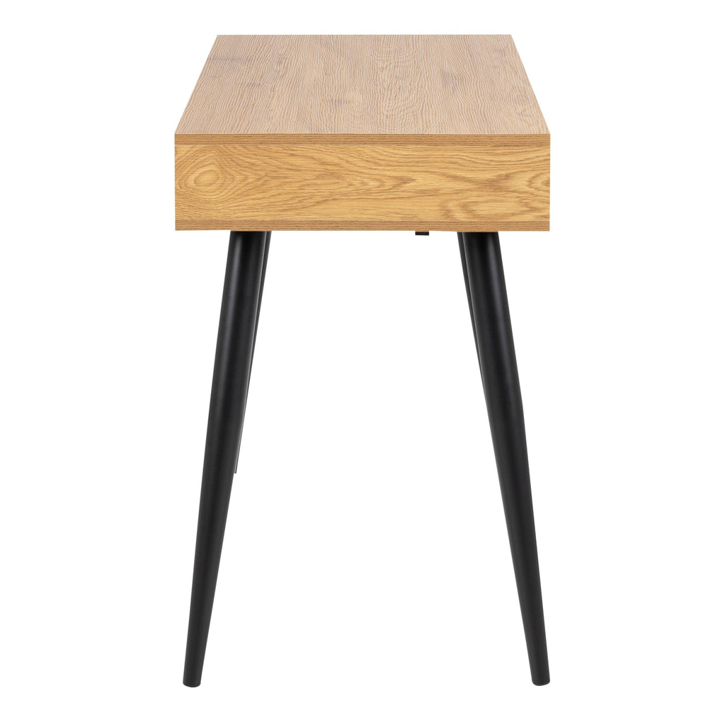 Neptun 3 Drawer Office Desk in Oak - image 3