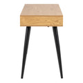 Neptun 3 Drawer Office Desk in Oak - image 3