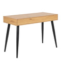 Neptun 3 Drawer Office Desk in Oak - image 4