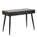 Neptun 3 Drawer Office Desk in Black - image 3