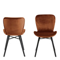 Batilda Dining Chair in Copper Set of 2 - image 2