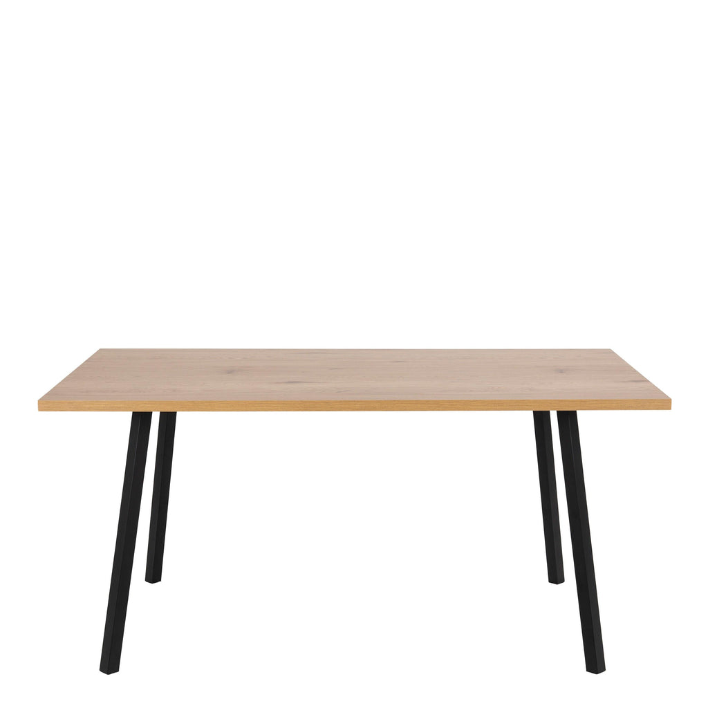 Cenny Dining Table in Oak & Black - image 2