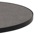 Soli Round Ceramic Coffee Table in Black 45,7x45cm - image 5