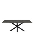 Heaven Dining Table with Ceramic Black Top 200cm - image 2