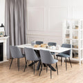 Heaven Dining Table with Ceramic White Top 200cm - image 3