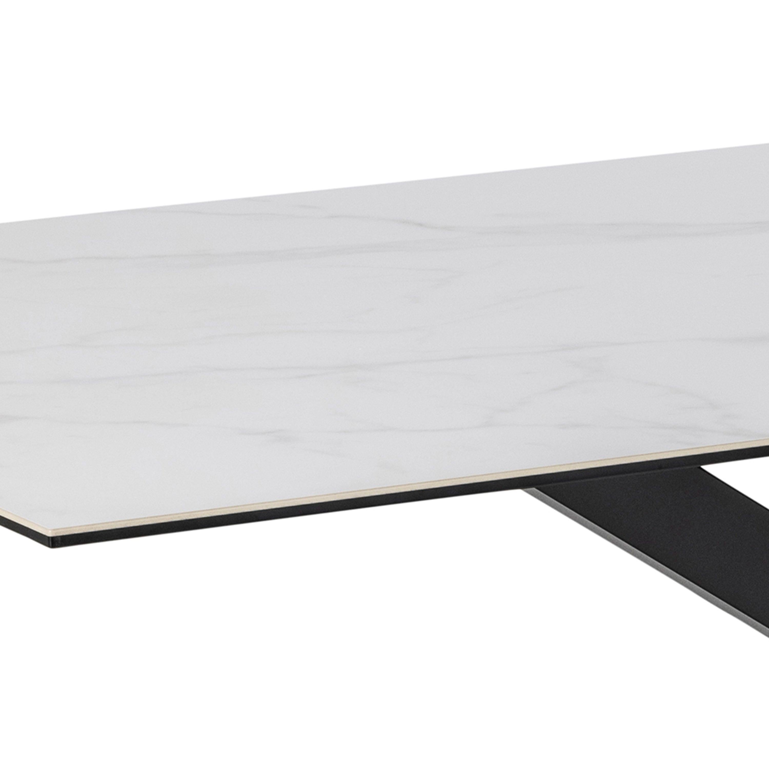 Heaven Dining Table with Ceramic White Top 200cm - image 6