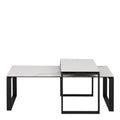 Katrine Coffee Table Set with White Ceramic Akranes Top - image 2