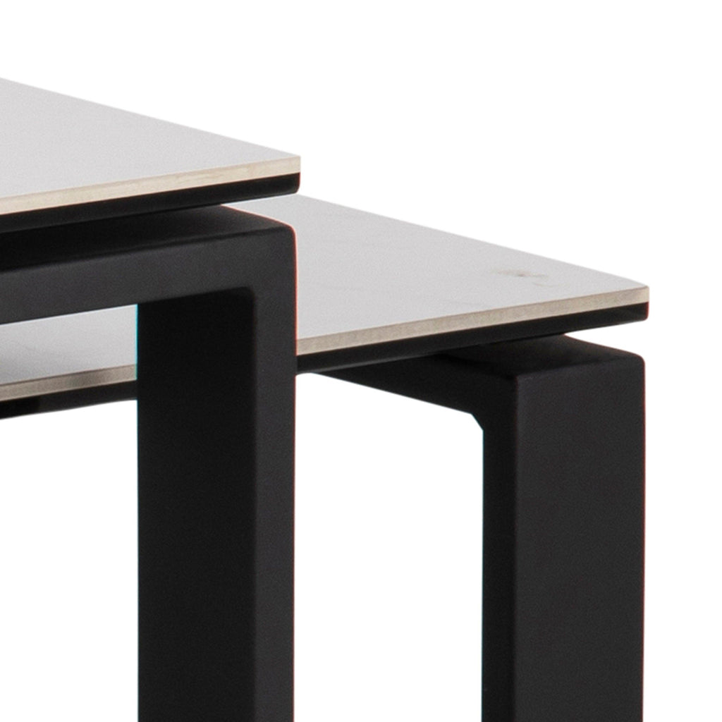 Katrine Coffee Table Set with White Ceramic Akranes Top - image 7