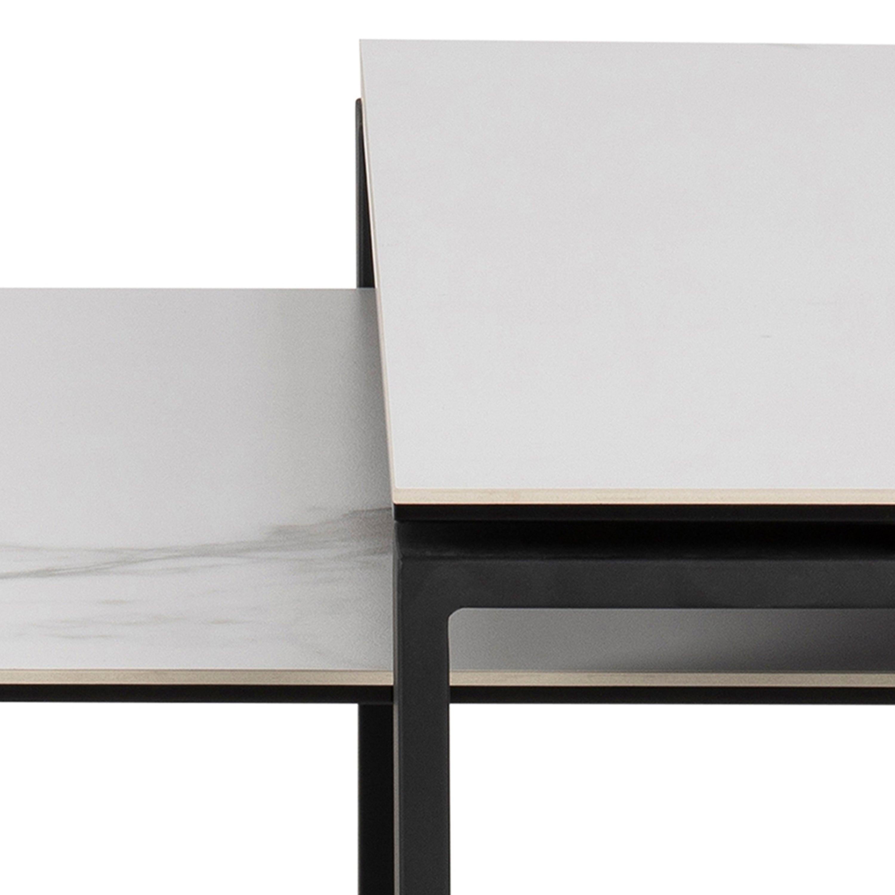Katrine Coffee Table Set with White Ceramic Akranes Top - image 8