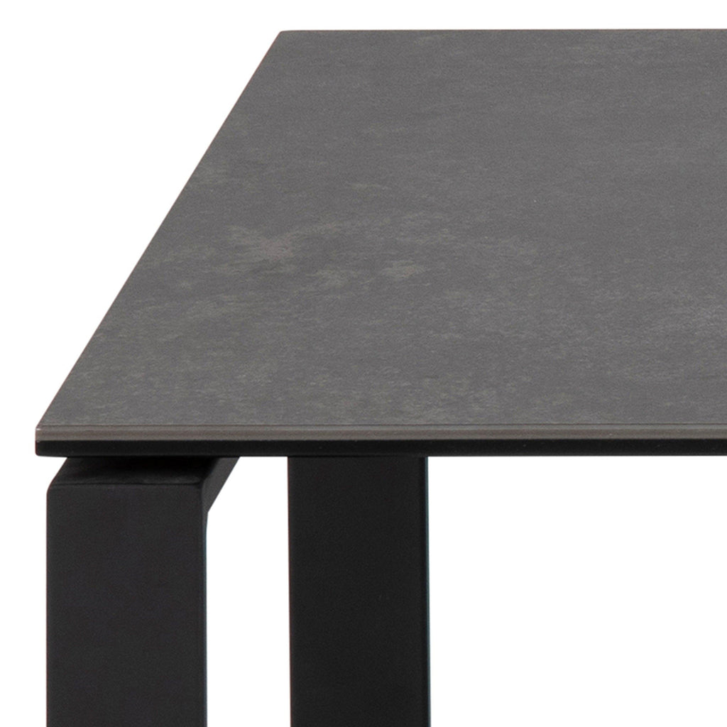 Katrine Ceramic Coffee Table Set in Black - image 5