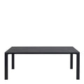 Brentford Matt Black Ceramic Dining Table - image 2