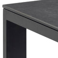 Brentford Matt Black Ceramic Dining Table - image 4
