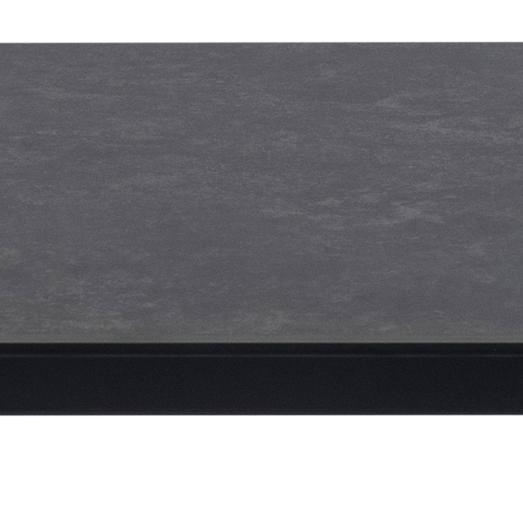 Brentford Matt Black Ceramic Dining Table - image 6