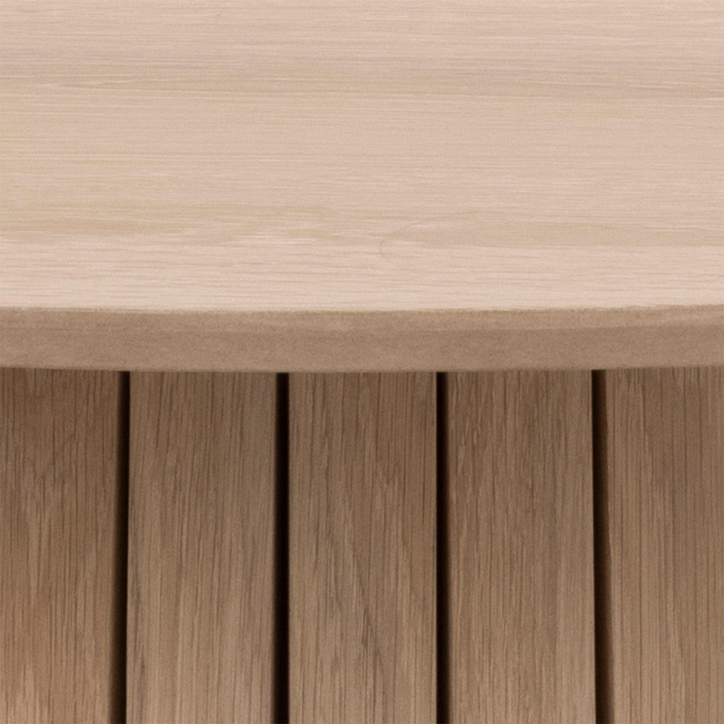 Christo Round Dining Table in White Oak - image 10
