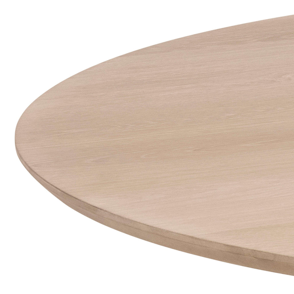 Christo Round Dining Table in White Oak - image 8