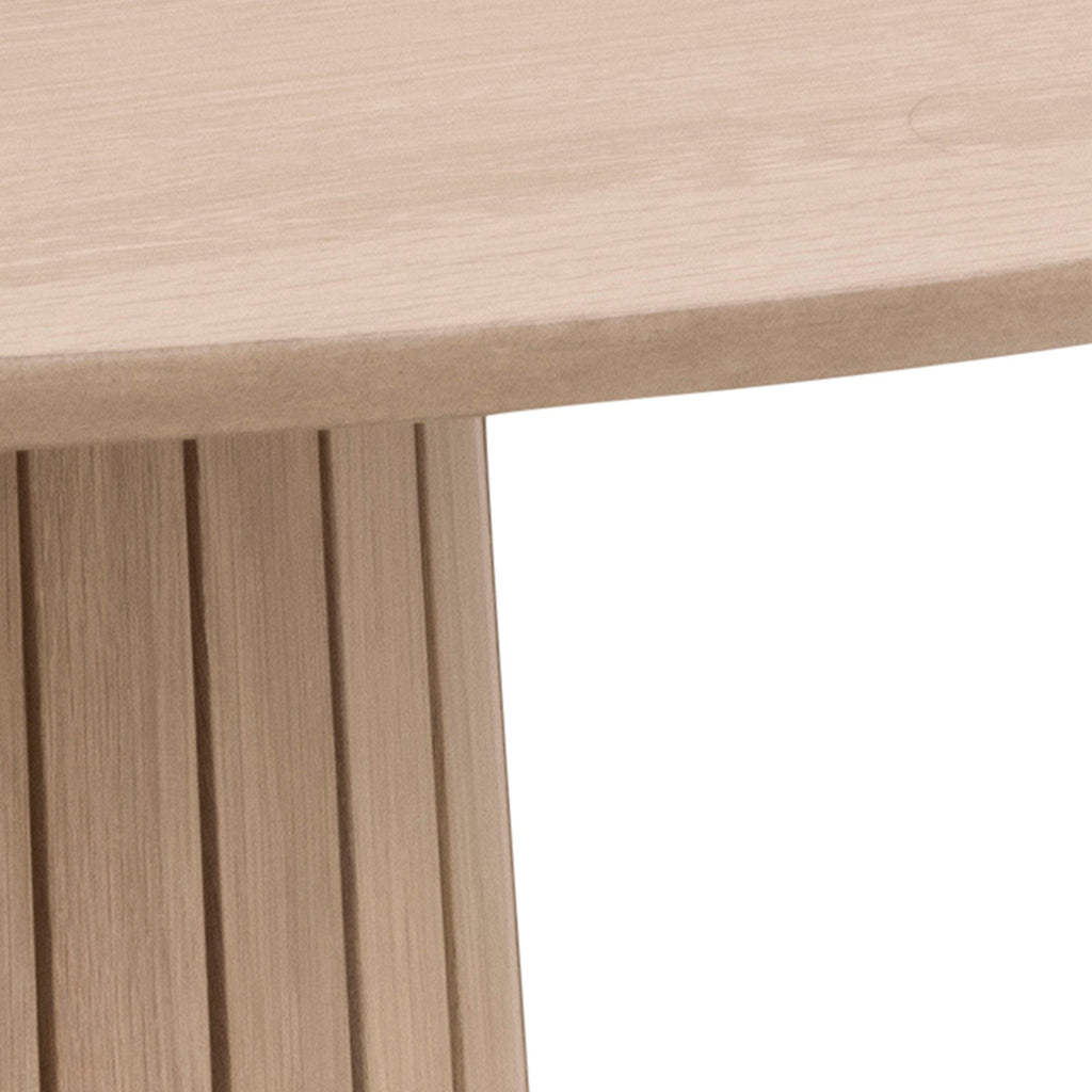 Christo Round Dining Table in White Oak - image 9