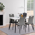 Wicklow Ceramic Dining Table in White 140x80cm - image 3