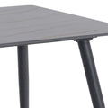 Wicklow Ceramic Dining Table in Black 140x80cm - image 5